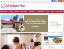 Tablet Screenshot of melekce.net